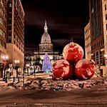 Capitol at Christmas Night Shot