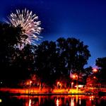 Lugnuts Fireworks over Adado Park