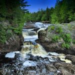 Potato Falls Upper in Summer 2