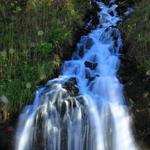 Ran across these falls and had no clue what their name was. Asked a local boy walking down the road and after a minute or two he called them "Radiation Falls" so, whether or not they were a named falls, they are now!