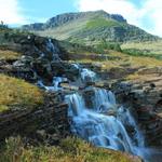 Waterfall at Logan's Pass 9