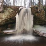 Scott Falls in Spring Thaw