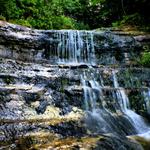 Alger Falls in Summer