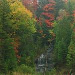 Alger Falls in Autumn
