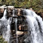 Whitewater Falls in Winter 2