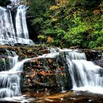 Connastee Falls in Autumn 3