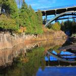 Bridge over Gooseberry Falls