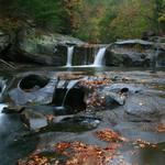 Baby Falls in Autumn. Nice serene falls along the Tellico River