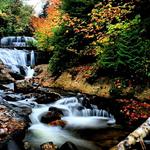 Sable Falls in Autumn 2