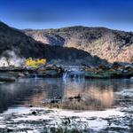 Sandstone Falls in Autumn 1