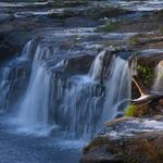 Sandstone Falls in Autumn 3