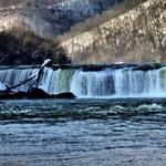 Sandstone Falls in Winter 3