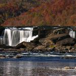 Sandstone Falls in Autmn, Upper Falls 1