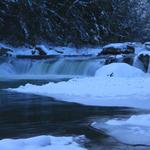 Swallow falls in Winter 1