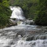 Muddy Creek Falls in Summer