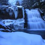 Muddy Creek Falls in Winter 2