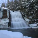Muddy Creek Falls in Winter 3