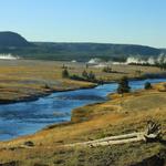 Geyser Field in Wyoming