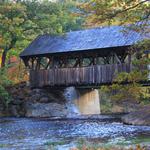 Covered Bridge in Maine